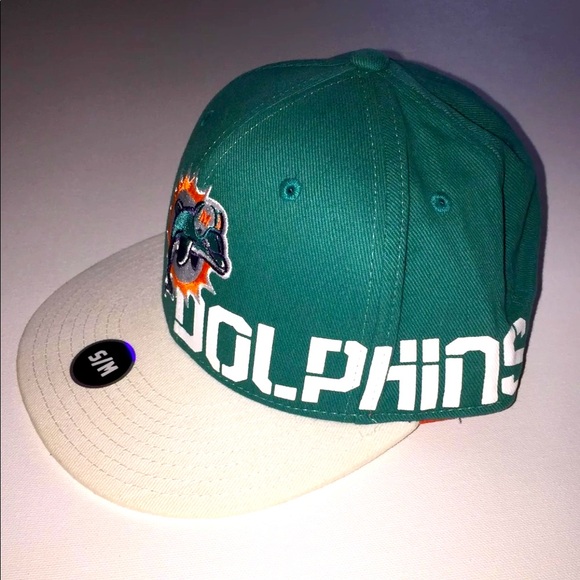 Miami Dolphins Flatbill Hat Cap - Picture 2 of 6